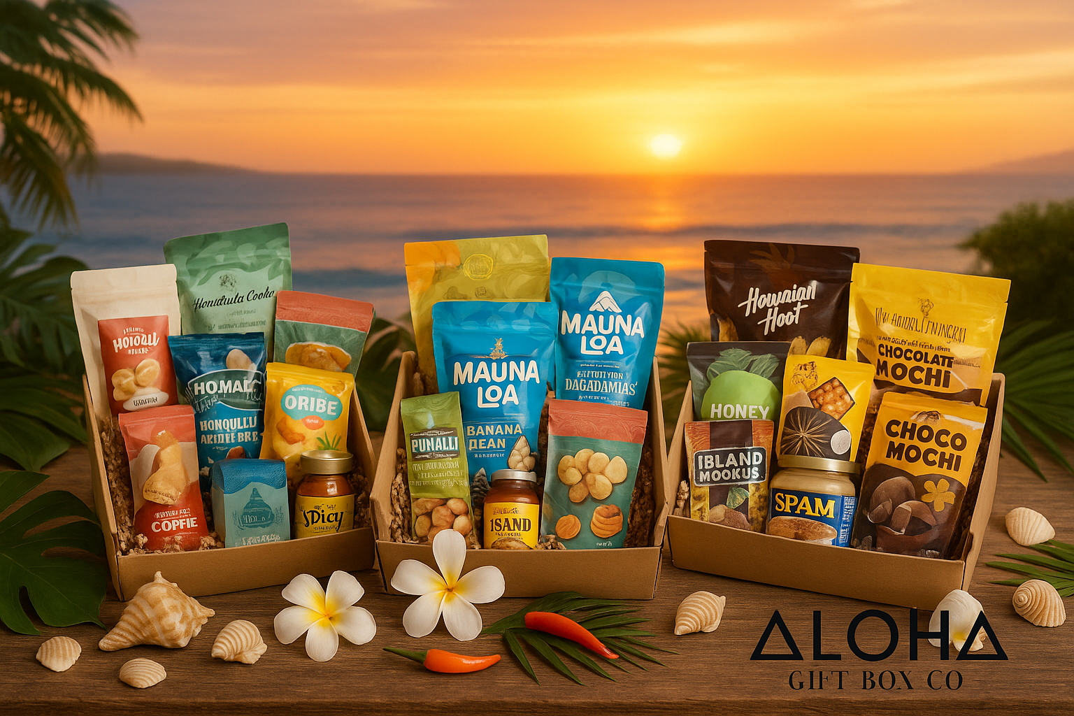 Aloha Trio Boxes