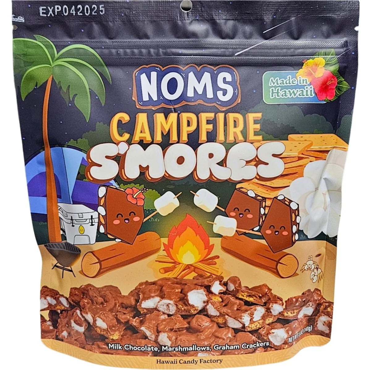 Noms Campfire S'mores Chocolate Bark