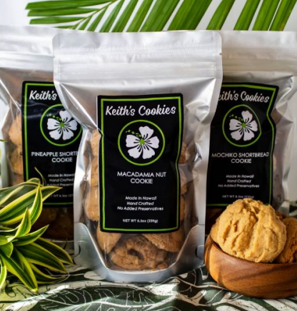 Pineapple Shortbread Cookies