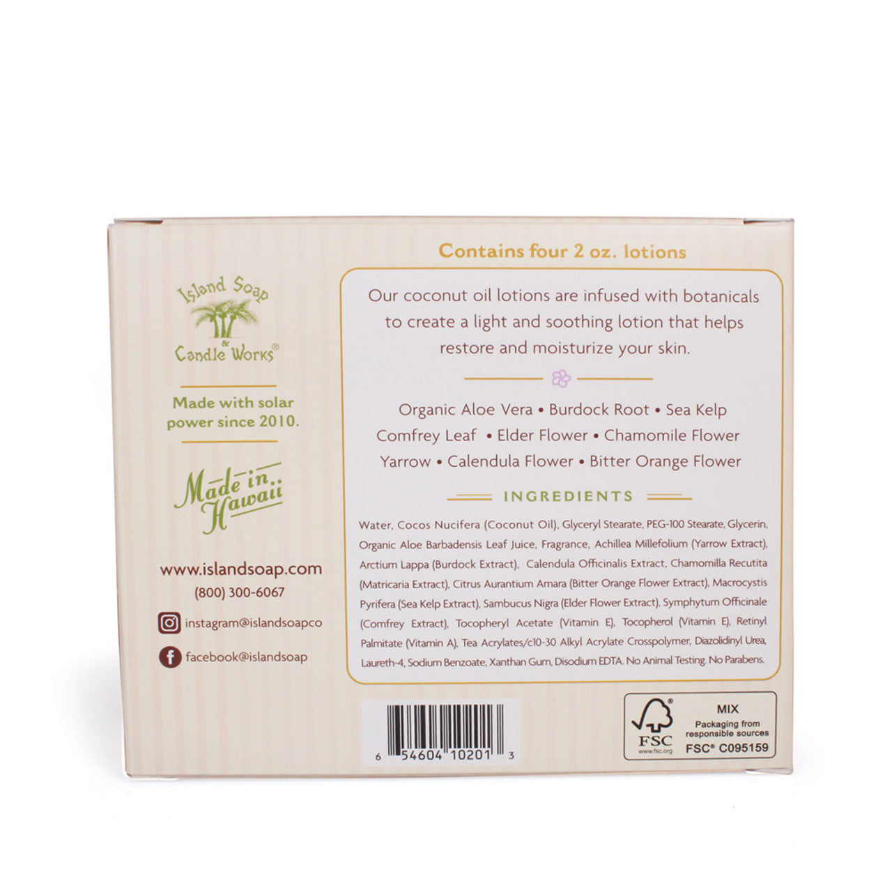 Botanical Lotion Sample Pack