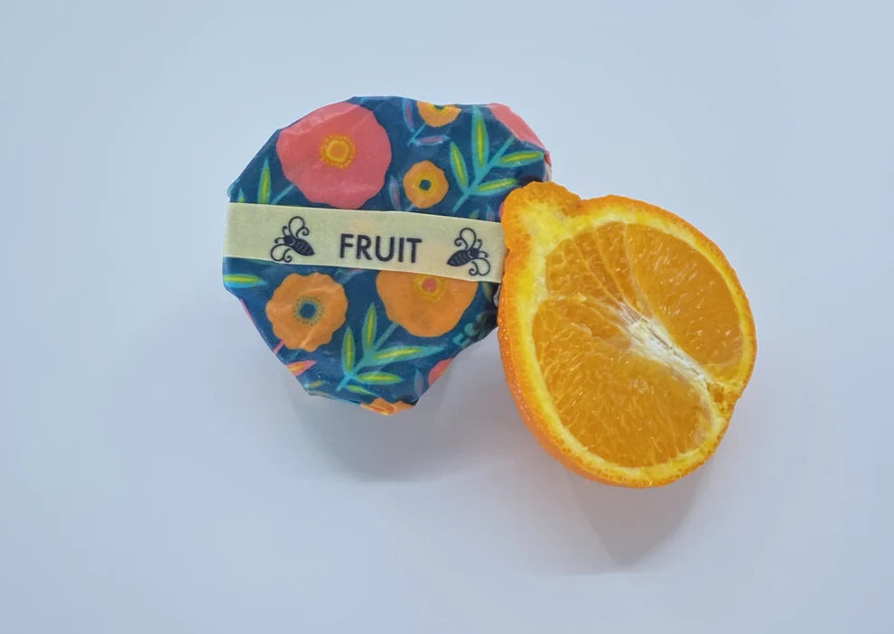 Buzz Words Reusable Beeswax Wrap Food Labels