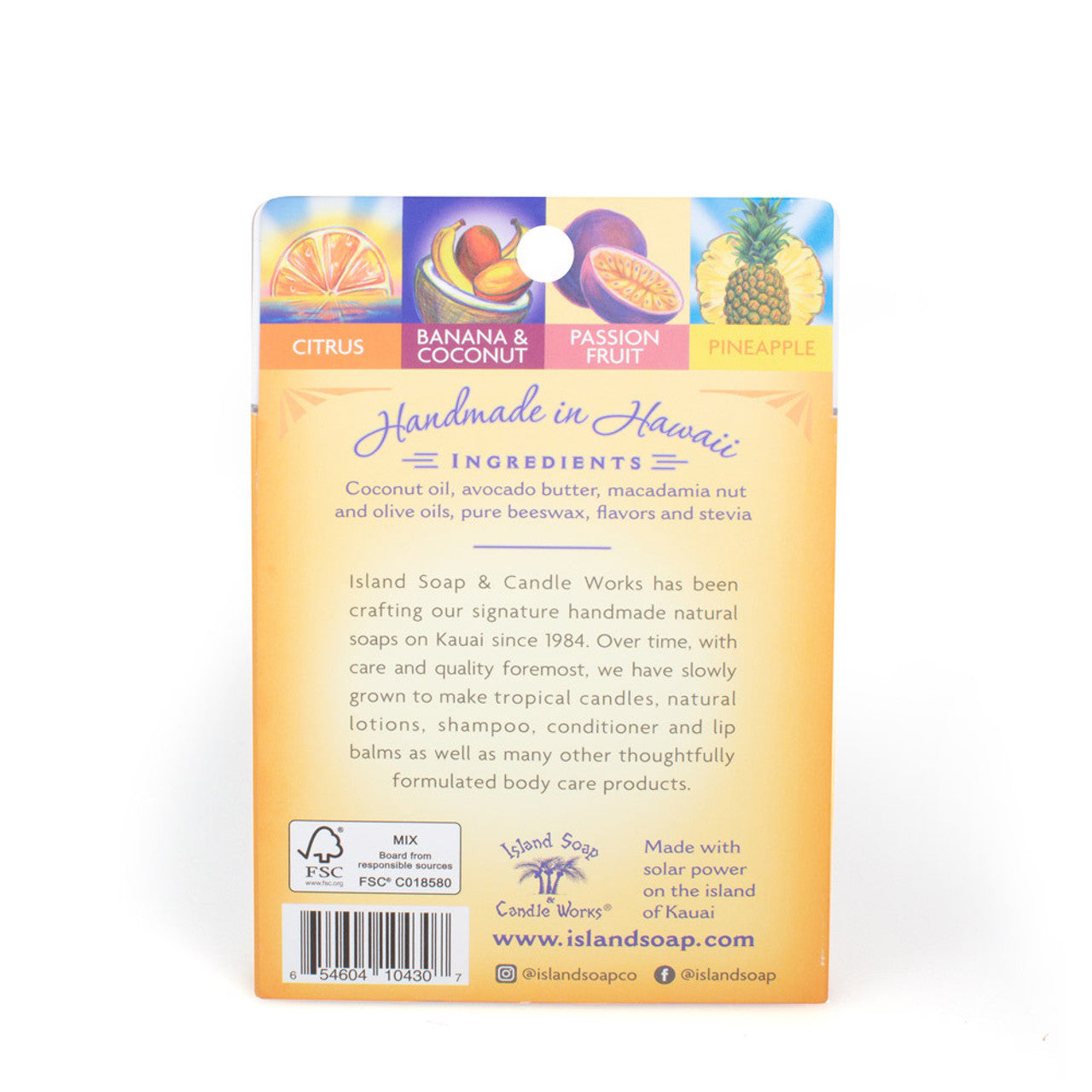 Tropical Lip Balm Tin Sample Pack