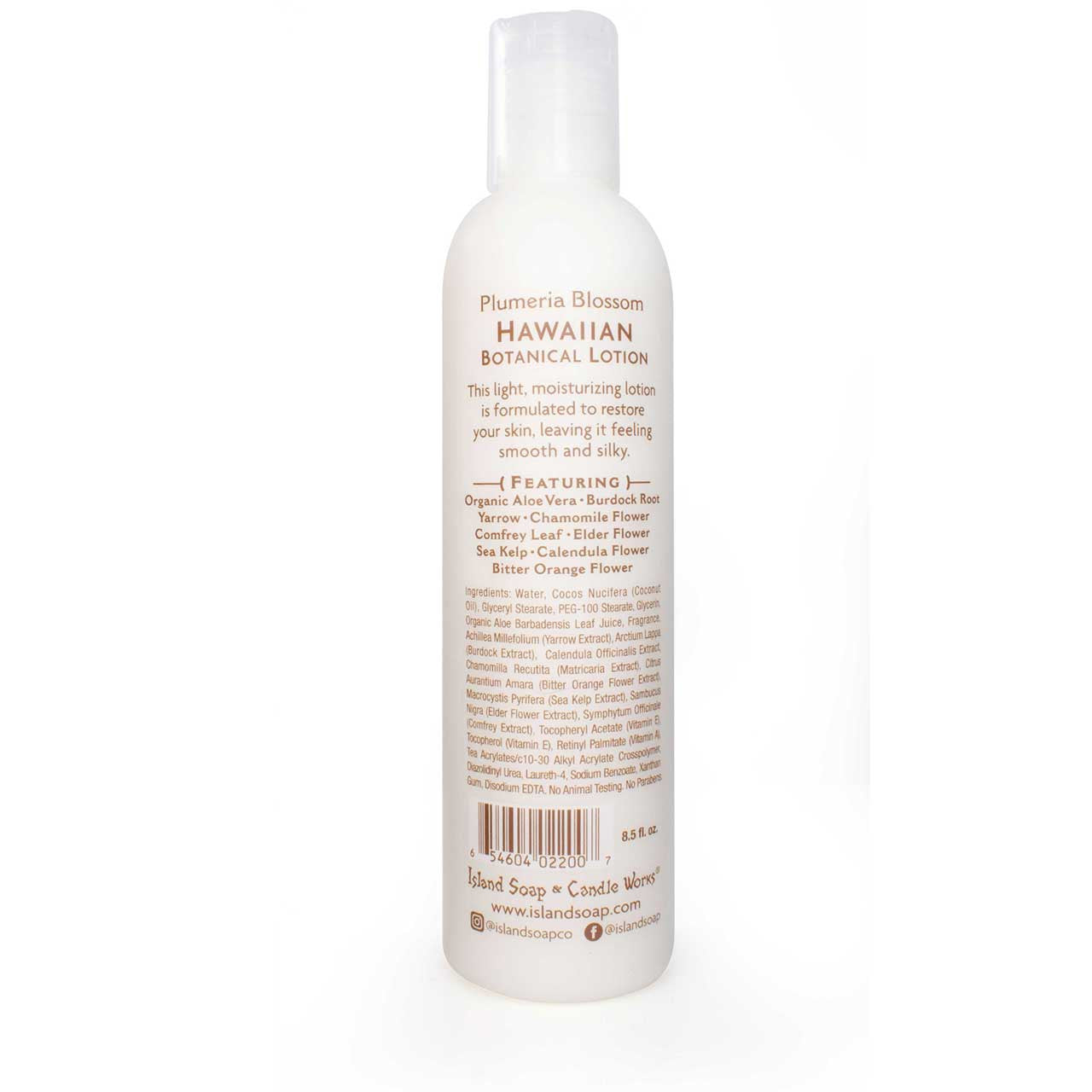 Plumeria Blossom- 8.5 oz. Botanical Lotion