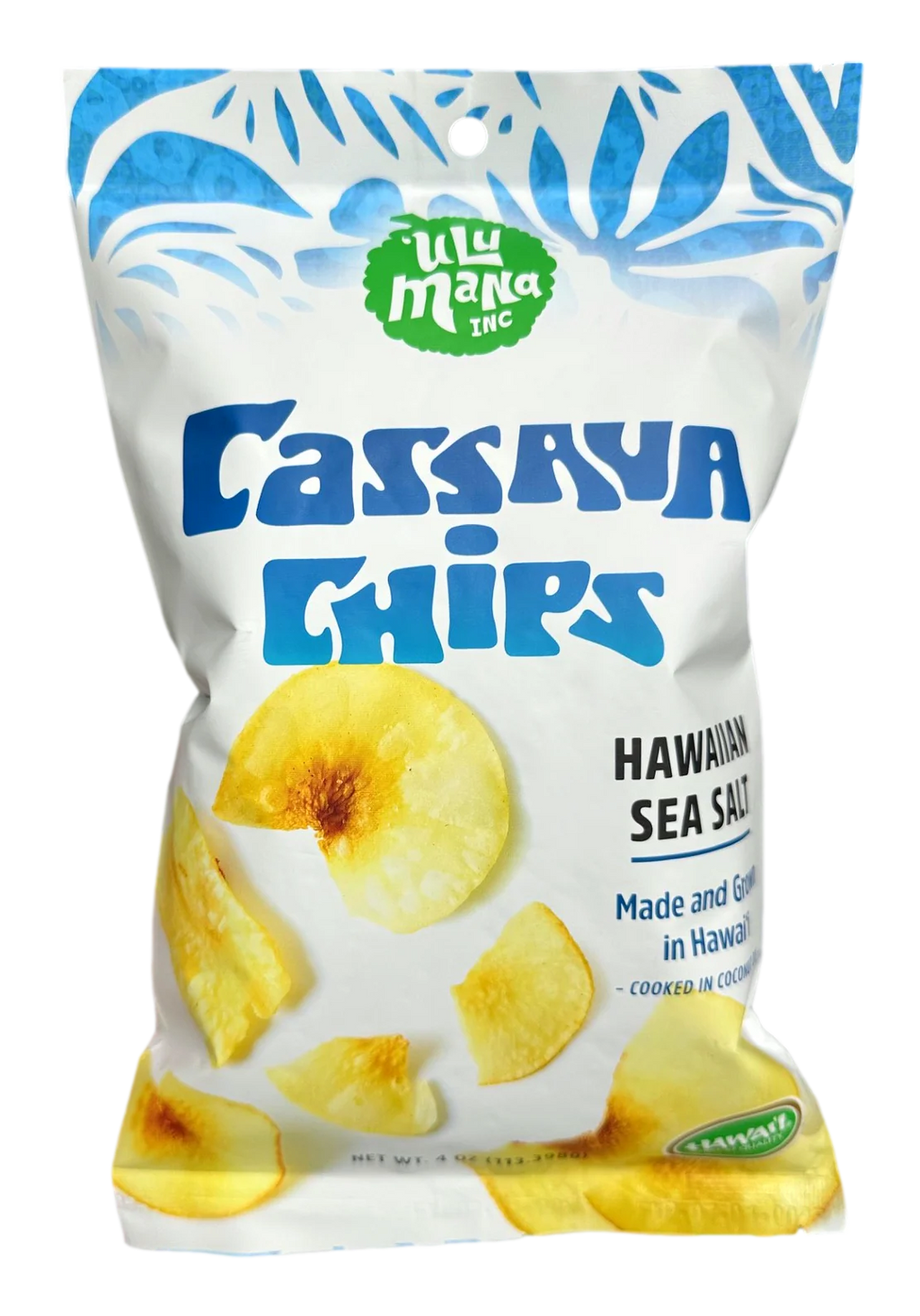 Hawaiian Sea Salt Cassava Chips 4oz bag