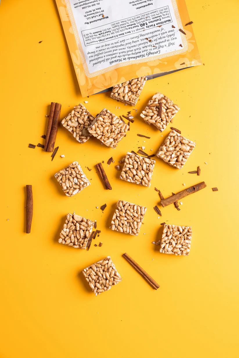 Cinnamon Macadamia Nut Delights