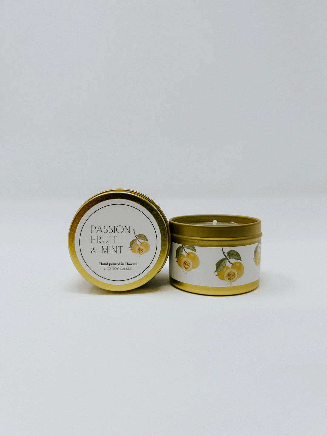 Passion Fruit + Mint Candle 2 oz