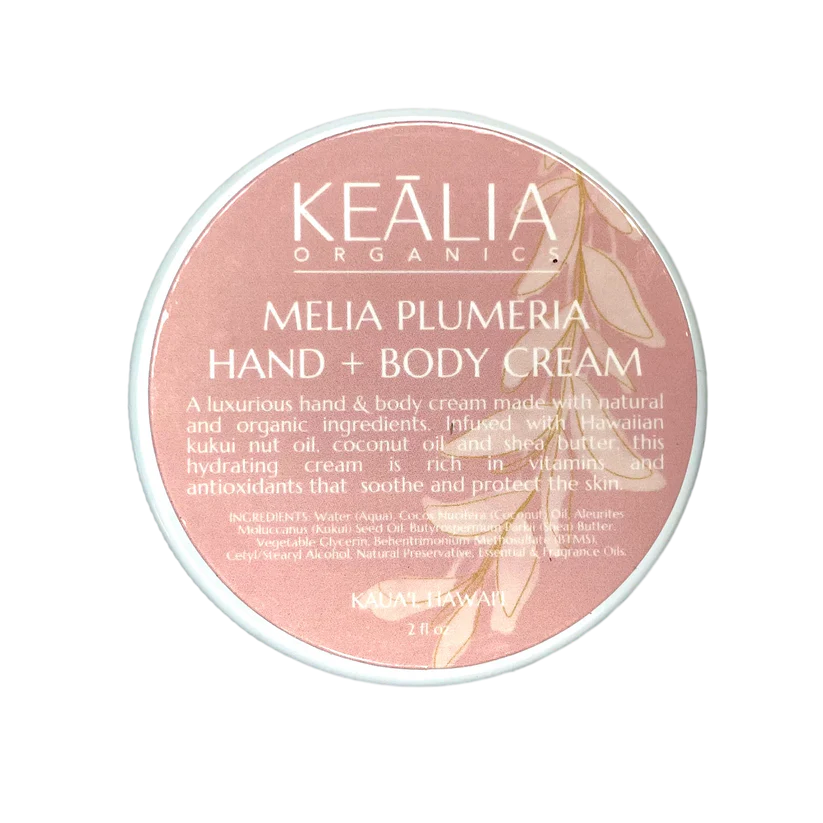 Plumeria Hand + Body Cream 2 oz