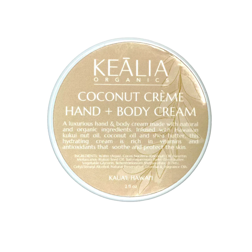 Coconut Vanilla Hand + Body Cream 2 oz