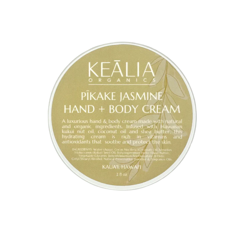 Pikake Jasmine Hand + Body Cream 2 oz
