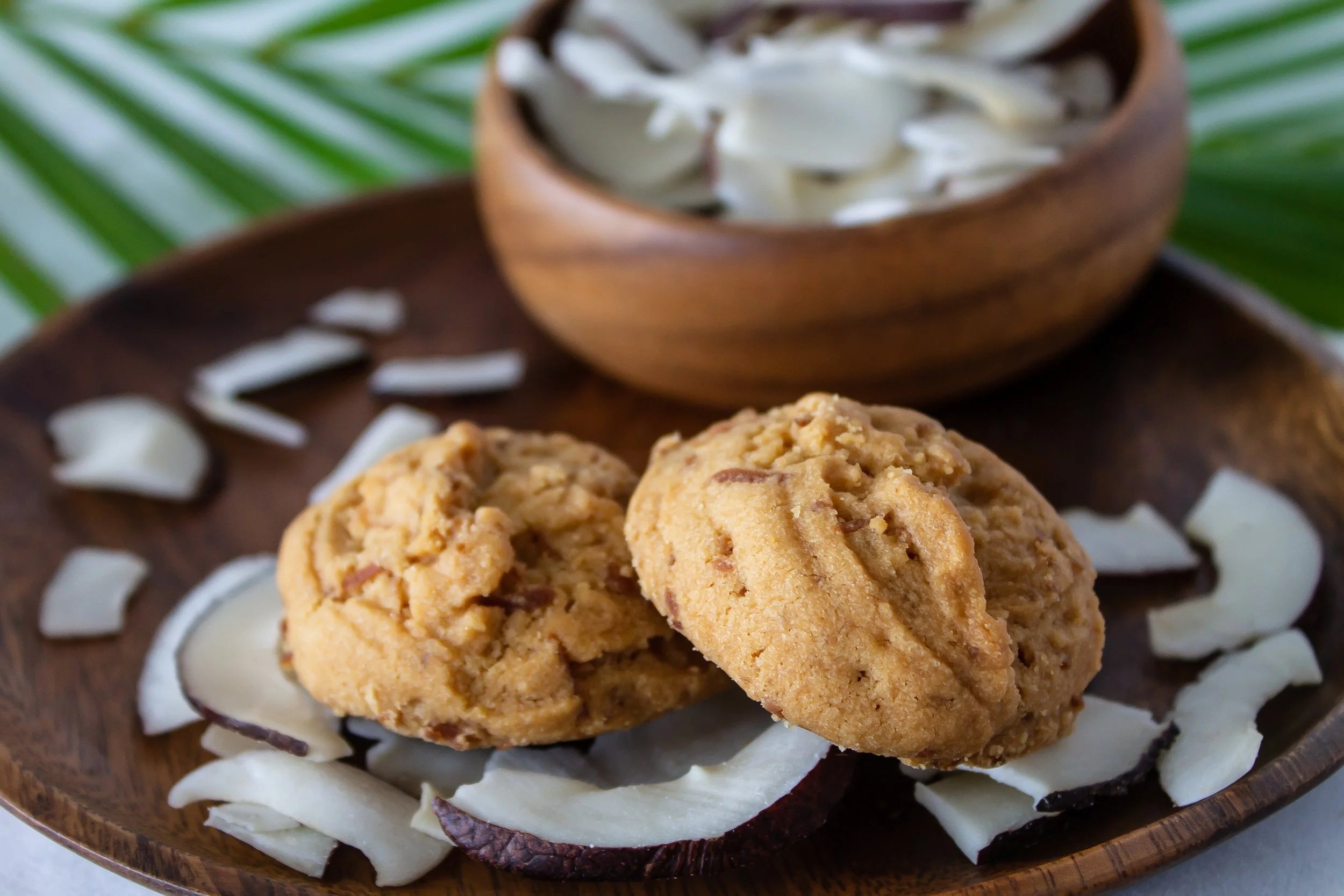 Coconut Shortbread Cookies