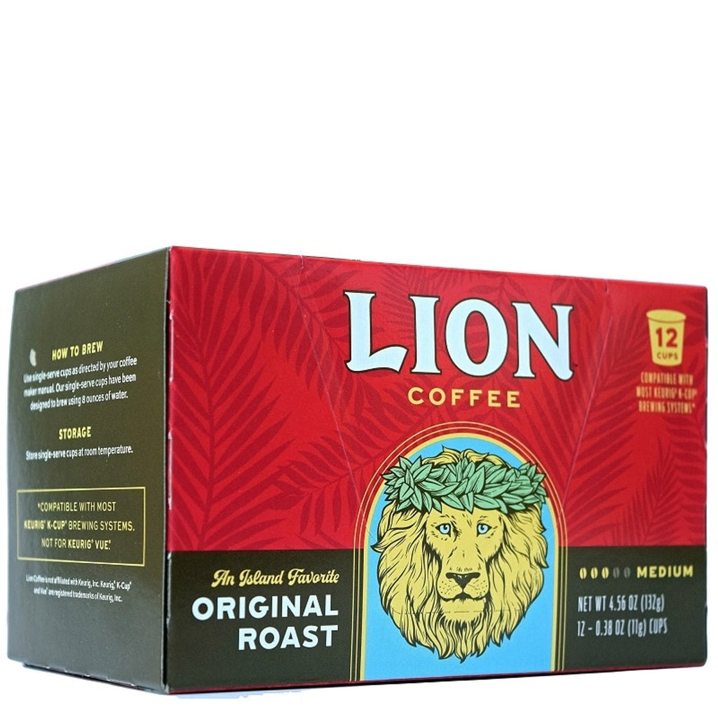 Lion Original Roast Single Serve Coffee Pods (6 Boxes)