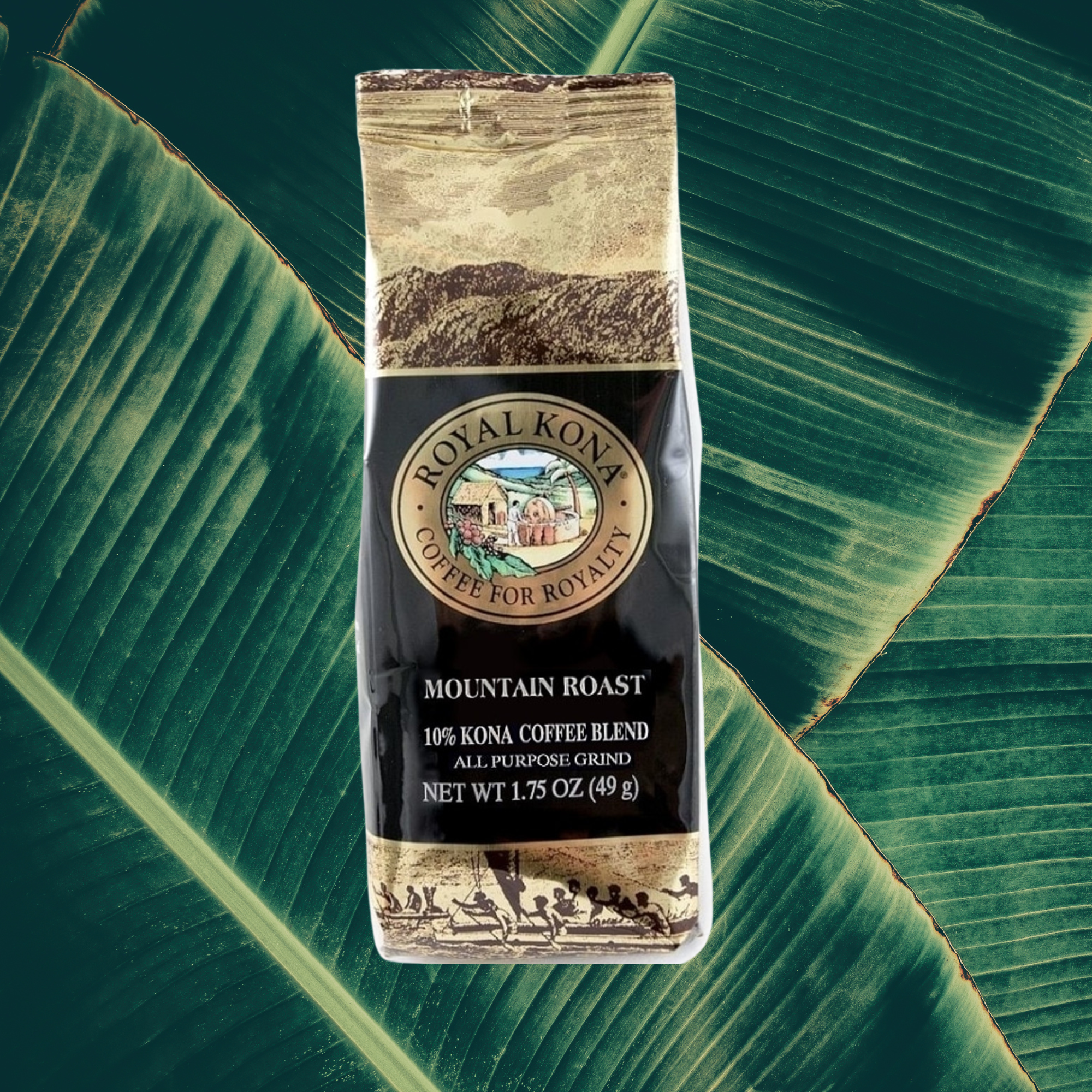 Single Pot Mountain Roast 10% Kona Blend Coffee