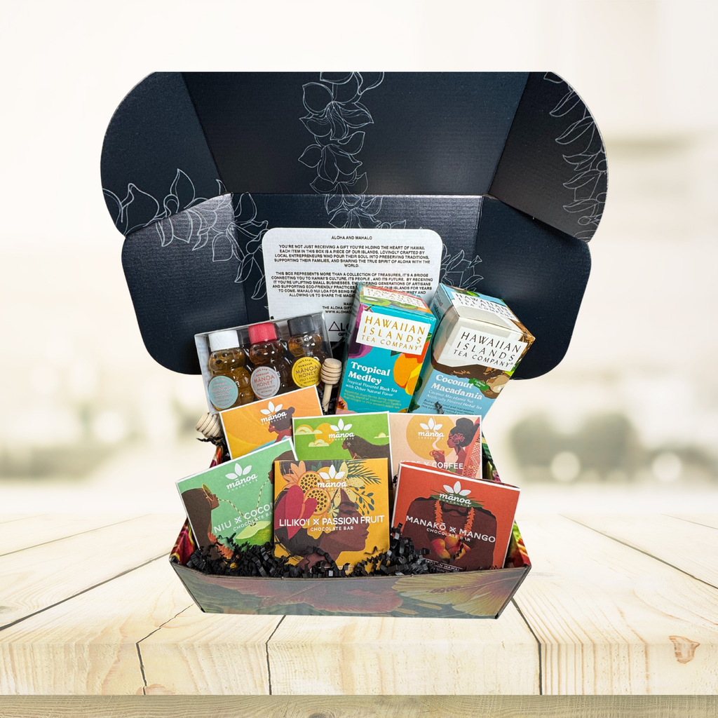 Chocolate, Tea and Honey Box