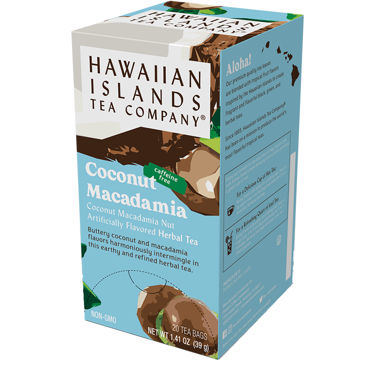 Coconut Macadamia Rooibos Tea