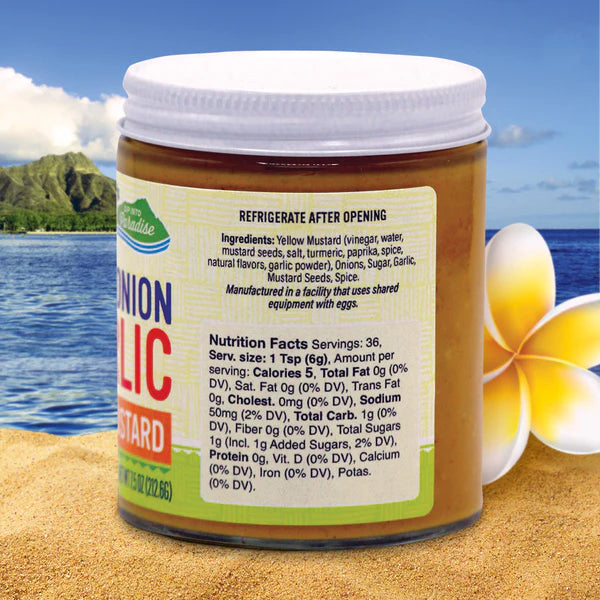 Maui Onion Garlic Mustard