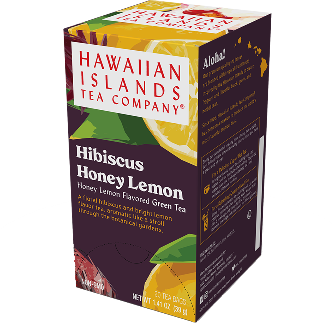 Hibiscus Honey Lemon Green Tea