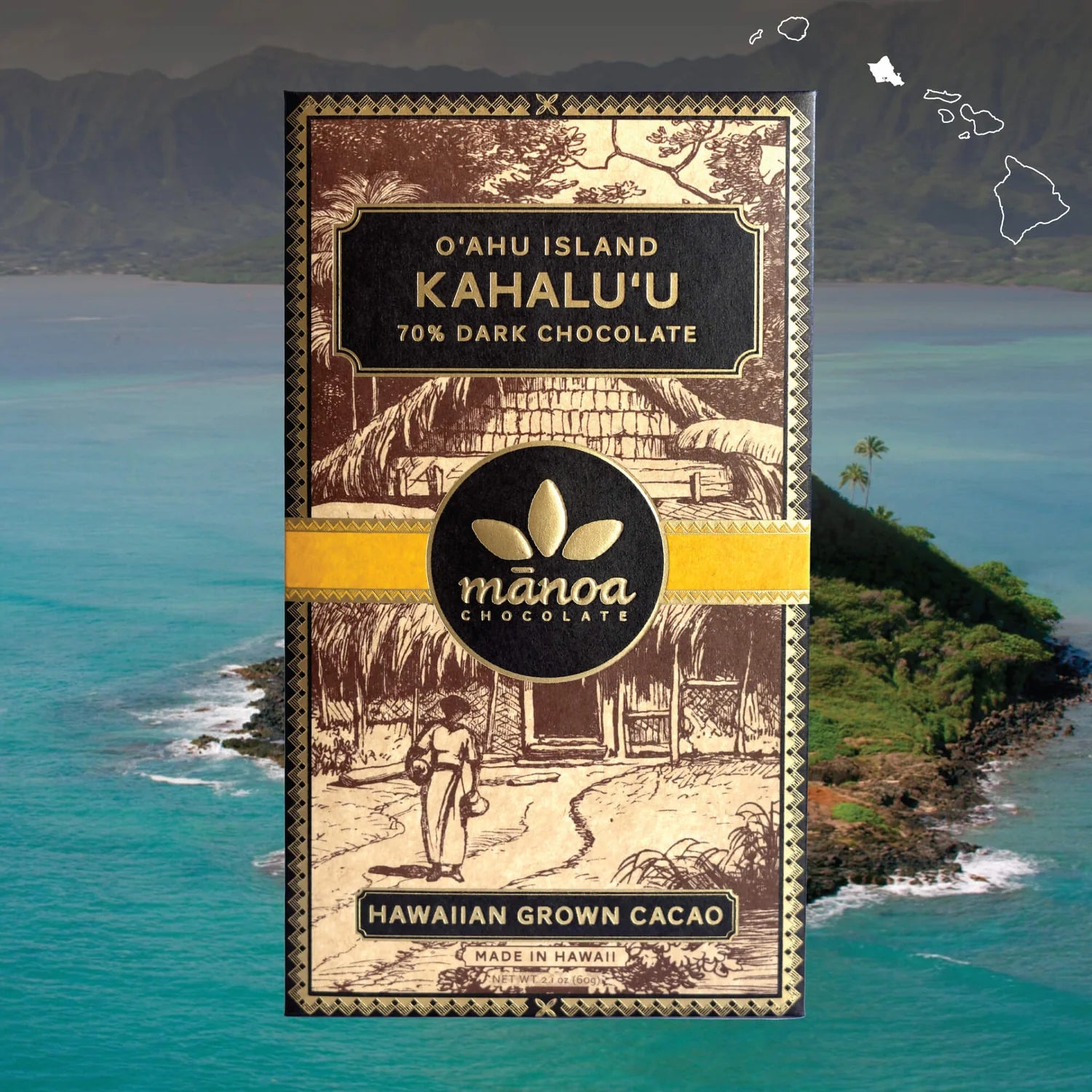 Kahalu'u, O'ahu Island Bar 70%
