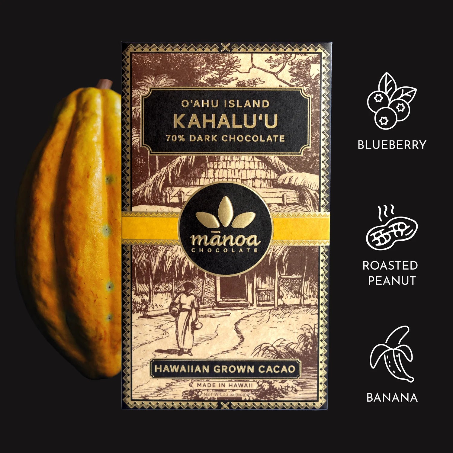 Kahalu'u, O'ahu Island Bar 70%