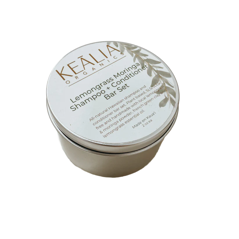 Lemongrass and Moringa Shampoo + Conditioner Set