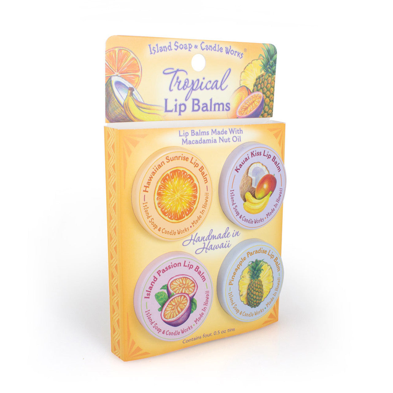 Tropical Lip Balm Tin Sample Pack