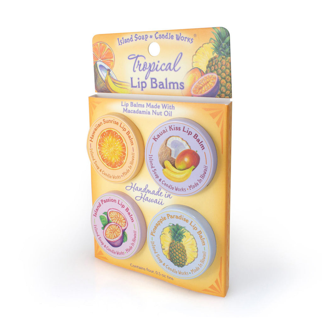 Tropical Lip Balm Tin Sample Pack