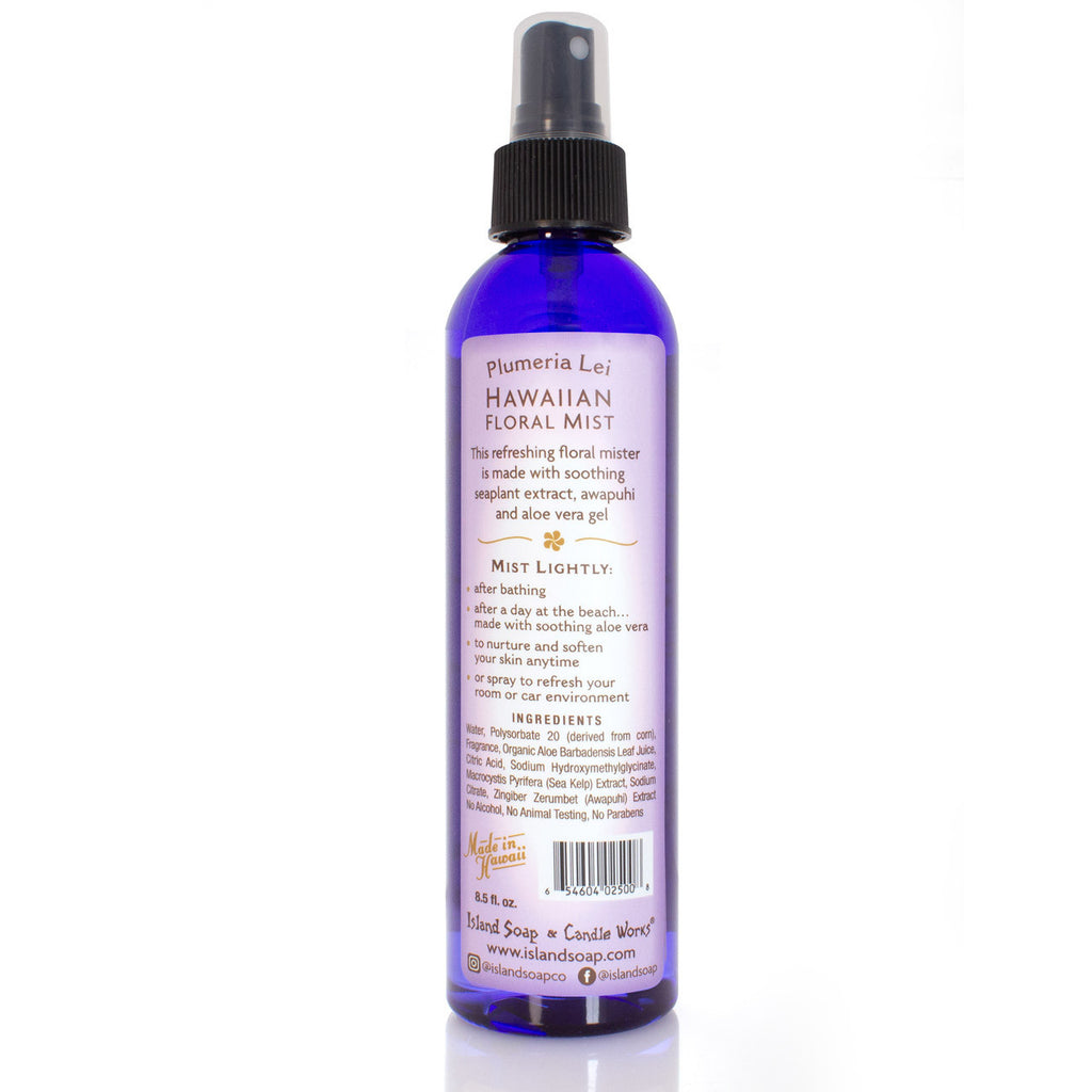Plumeria Lei - 8.5 oz Floral Body Mister