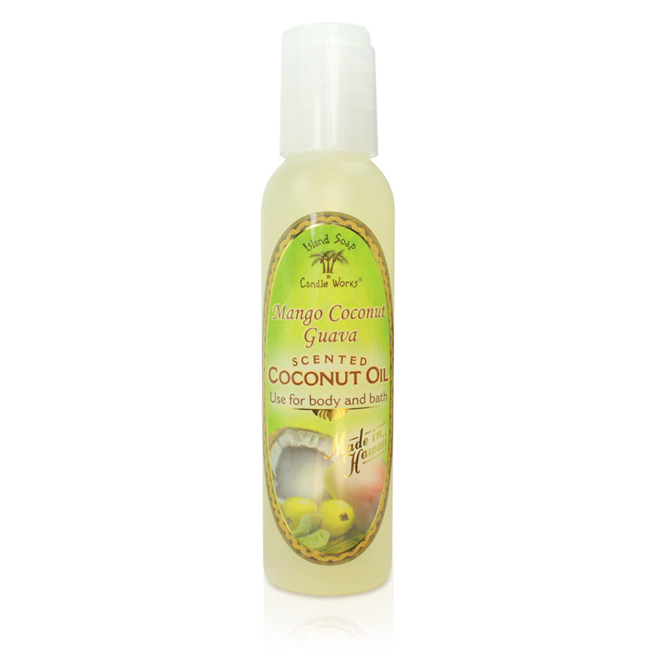 Mango Coconut Guava - 4 oz. Scented Coconut Oil