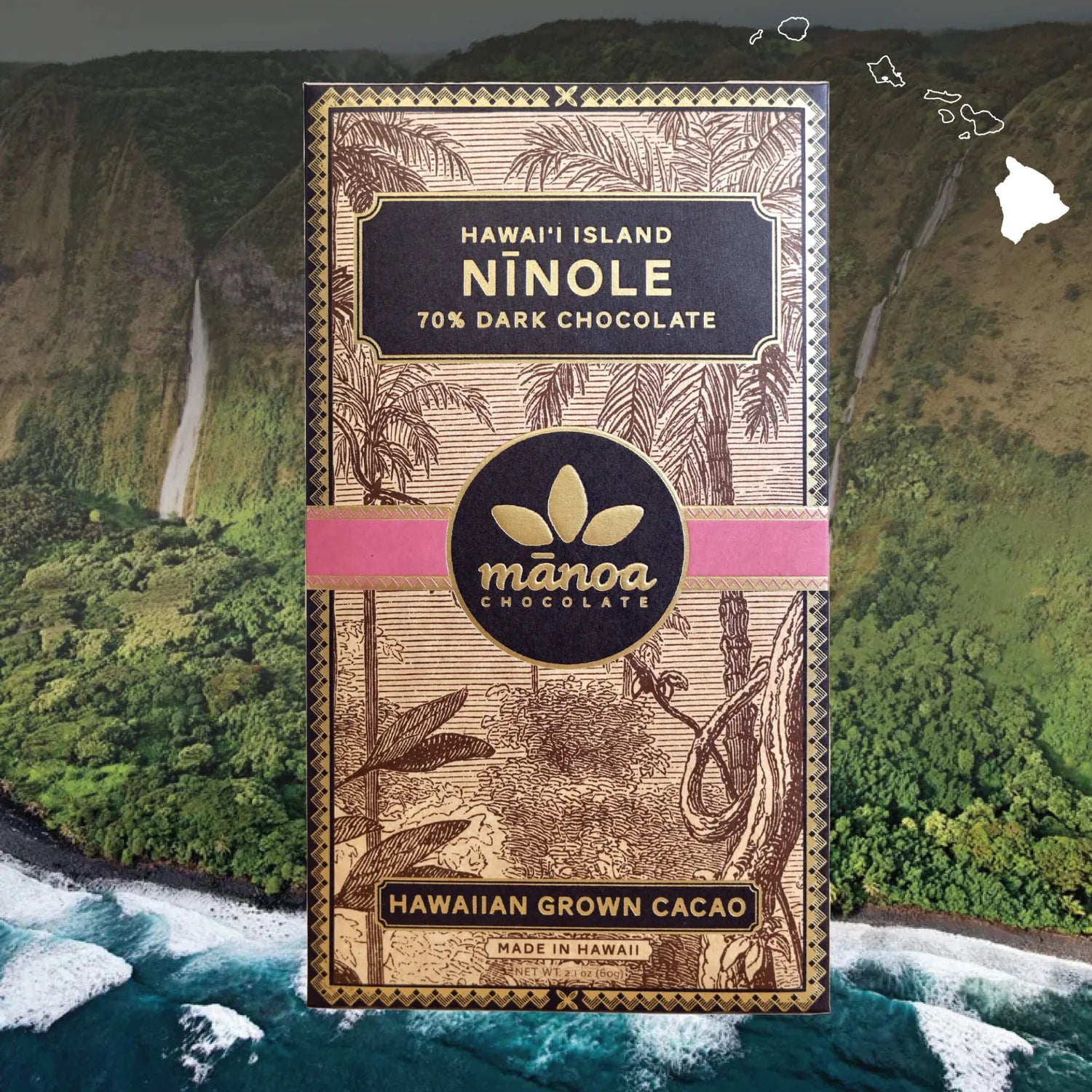 Nīnole, Hawai'i Island Bar 70%